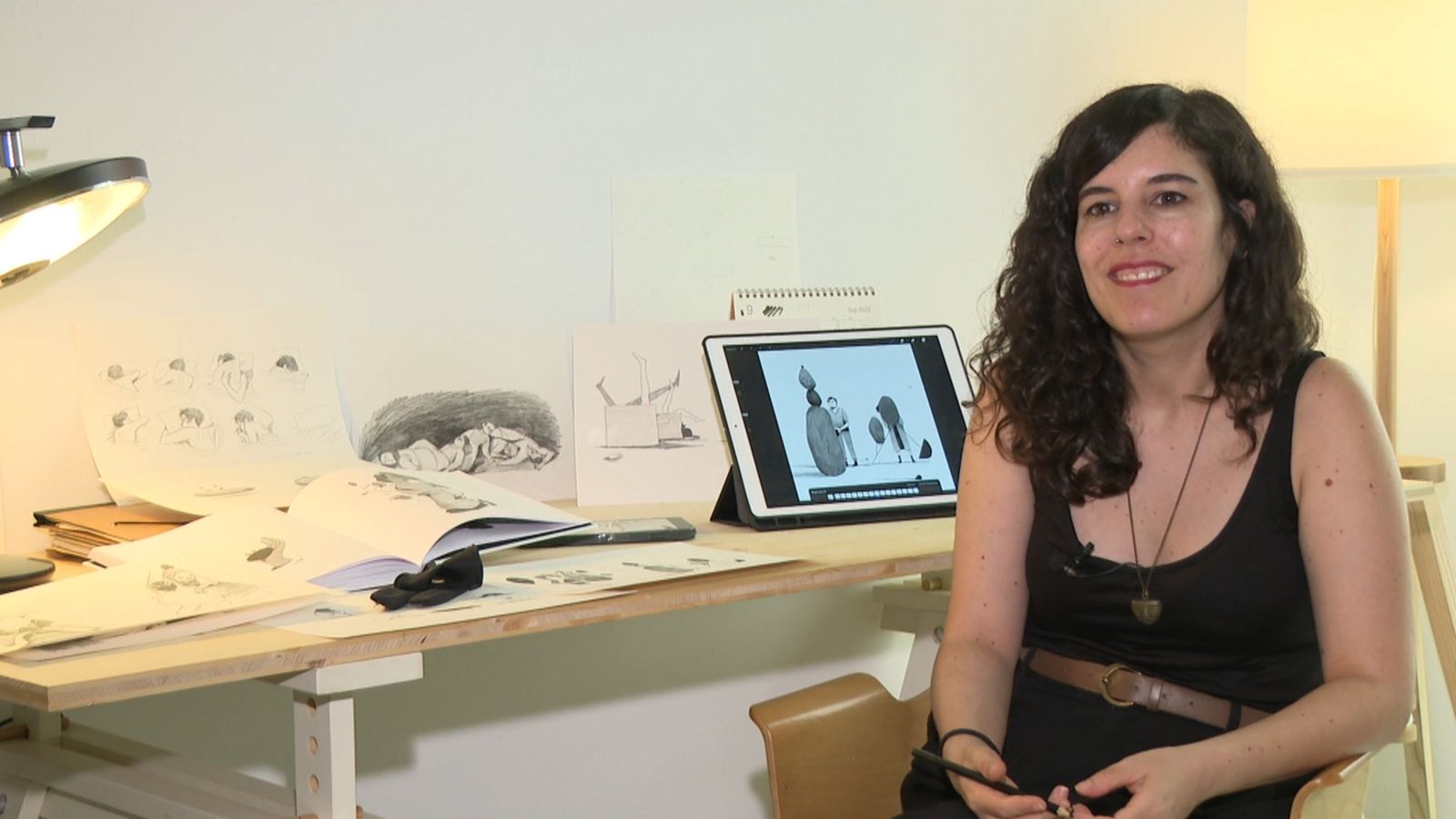 La il·lustradora valenciana Laura Pérez presenta el seu nou llibre, 'Espanto'