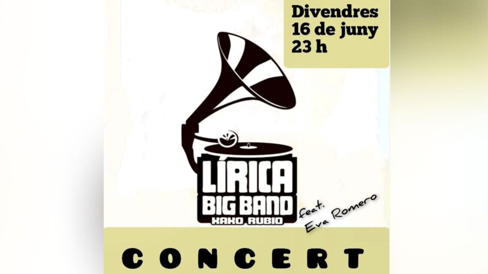 15.06.2023 | La Lírica Big Band en concert