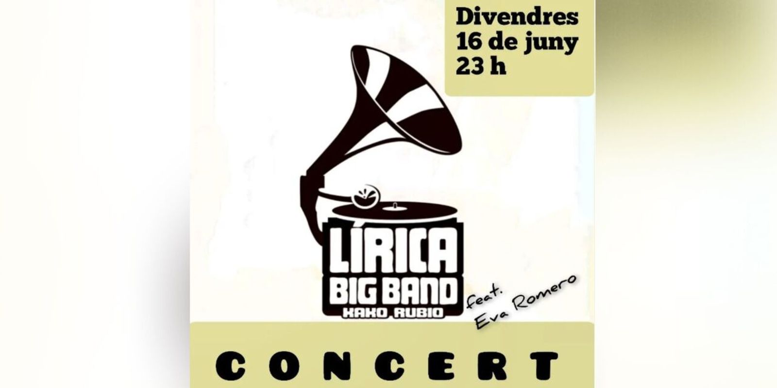 15.06.2023 | La Lírica Big Band en concert