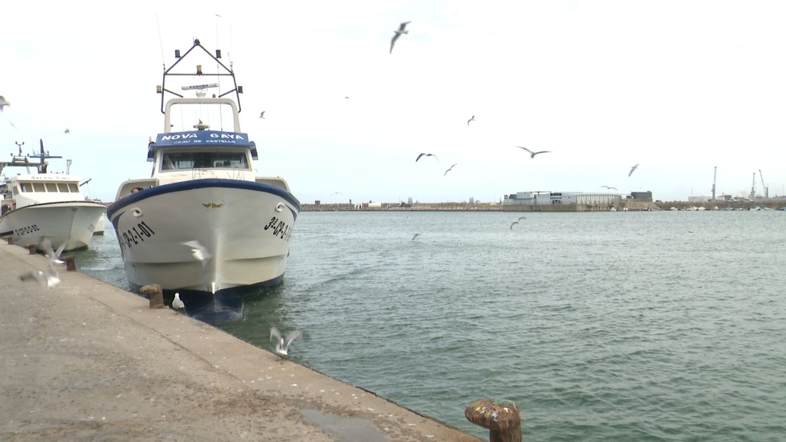 Vaixell pesquer, en una imatge d'arxiu