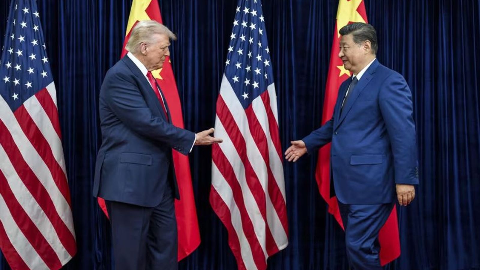 Donald Trump i Xi Jinping, en una trobada anterior (arxiu)