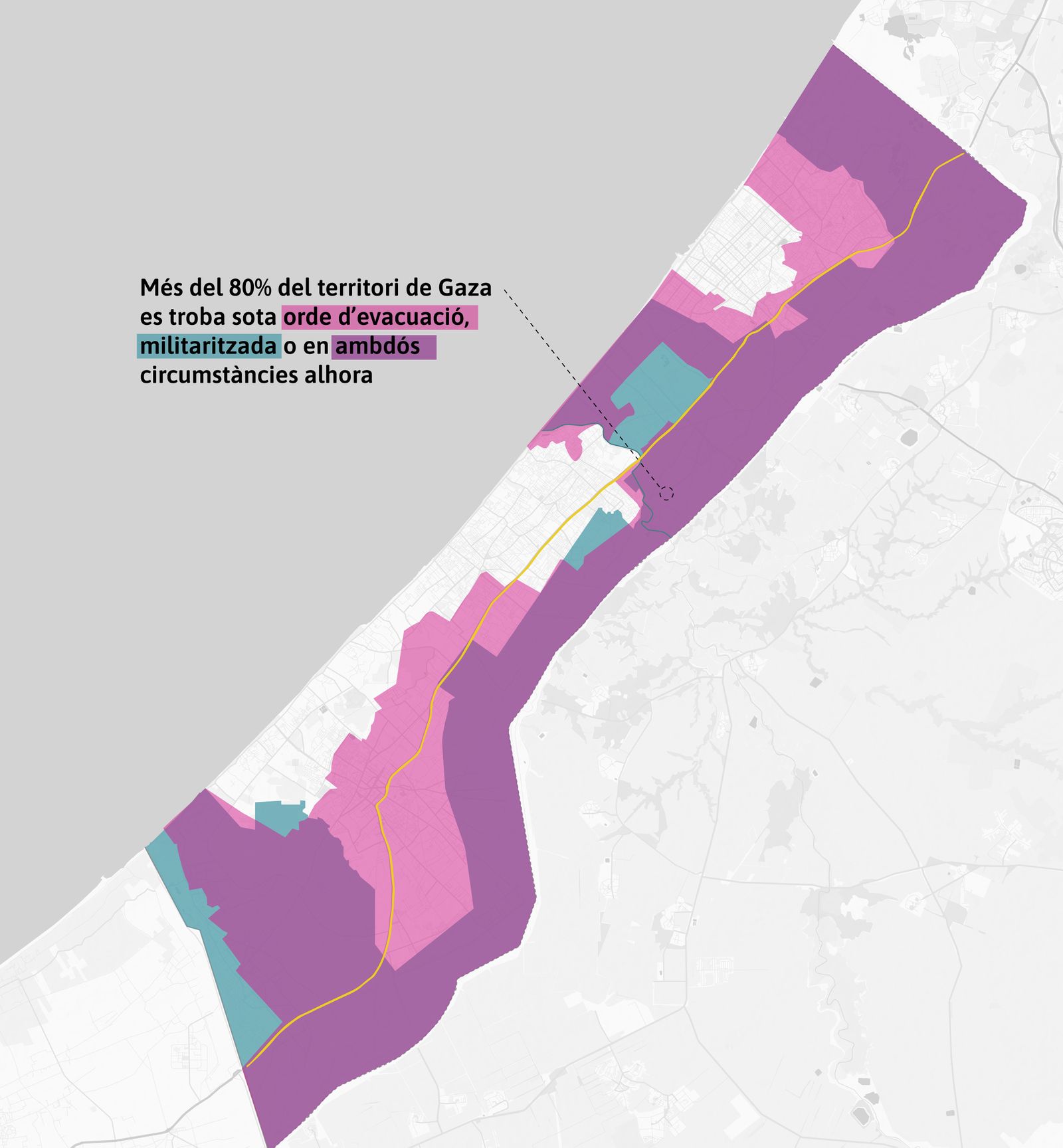 Font: Oficina per a la Coordinació de l’Ajuda Humanitària de Nacions Unides (OCHA). Dades del 18 de juny del 2025