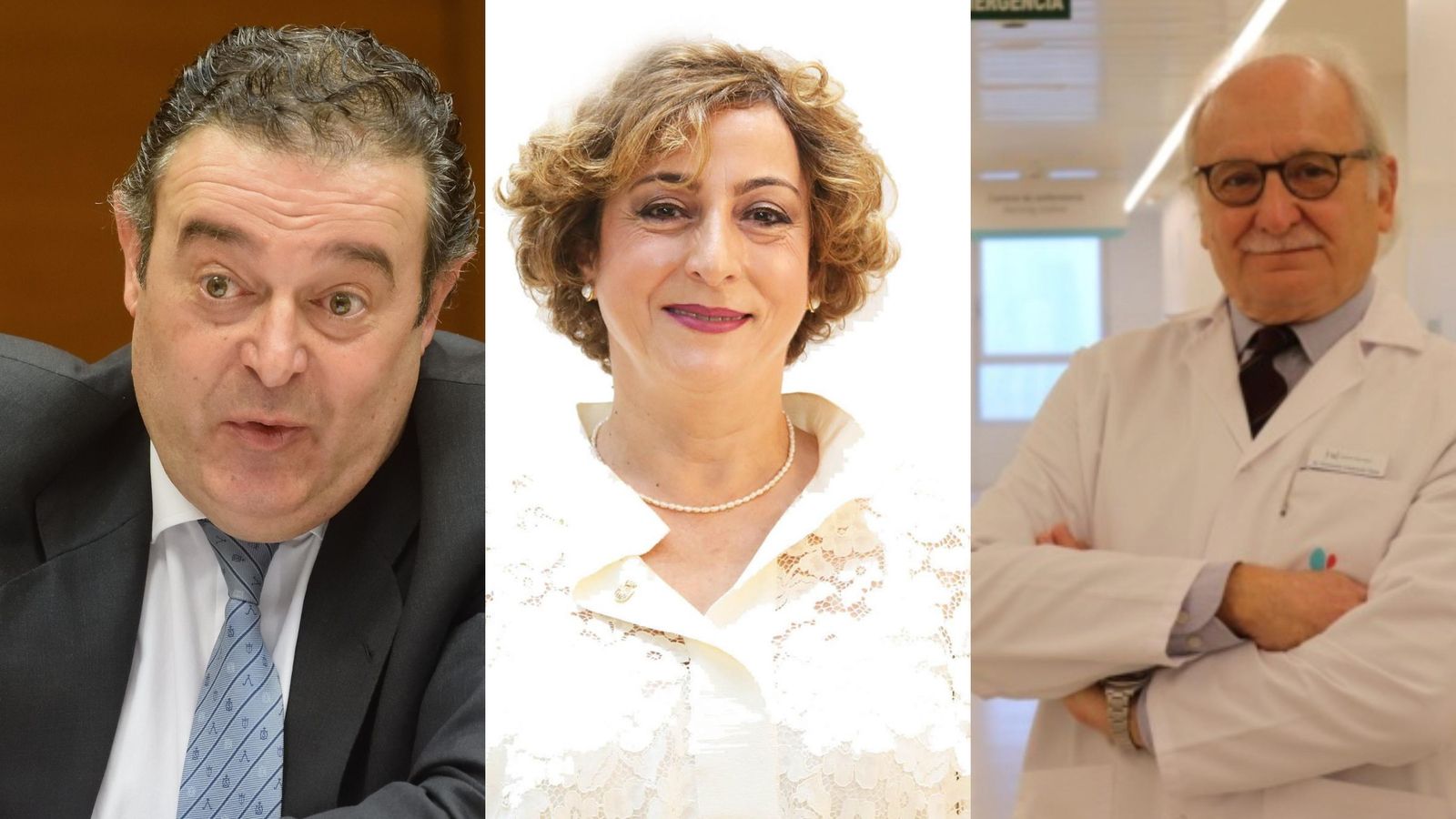 D'esquerra a dreta: Gerardo Camps, Teresa Belmonte i Fernando Carbonell