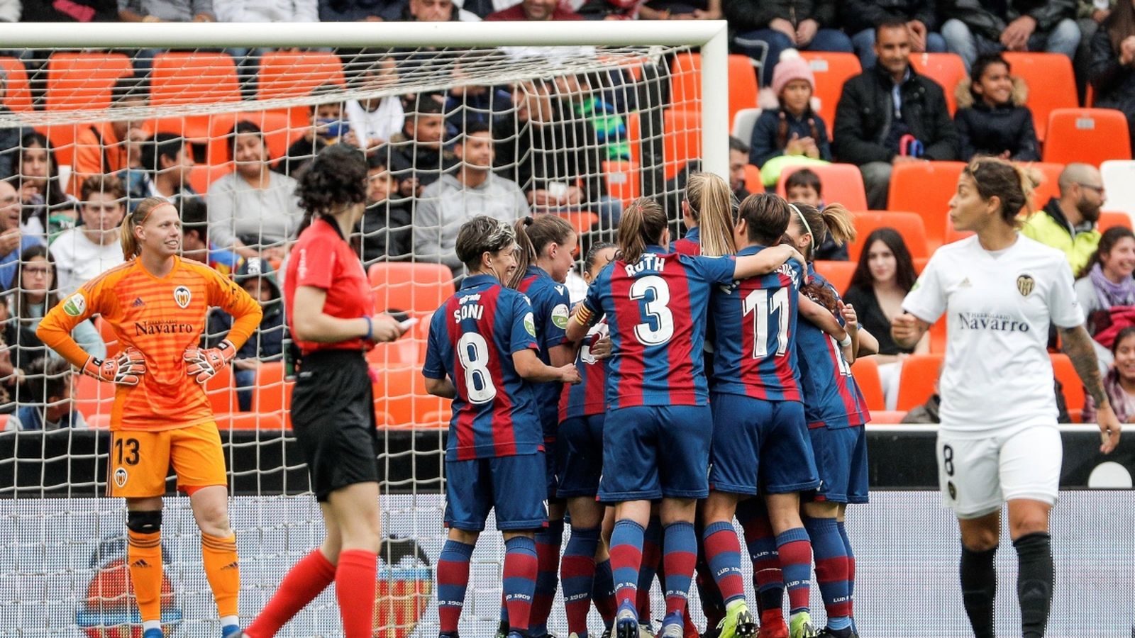 Banini, Charlyn i Eva Navarro, les golejadores del Llevant