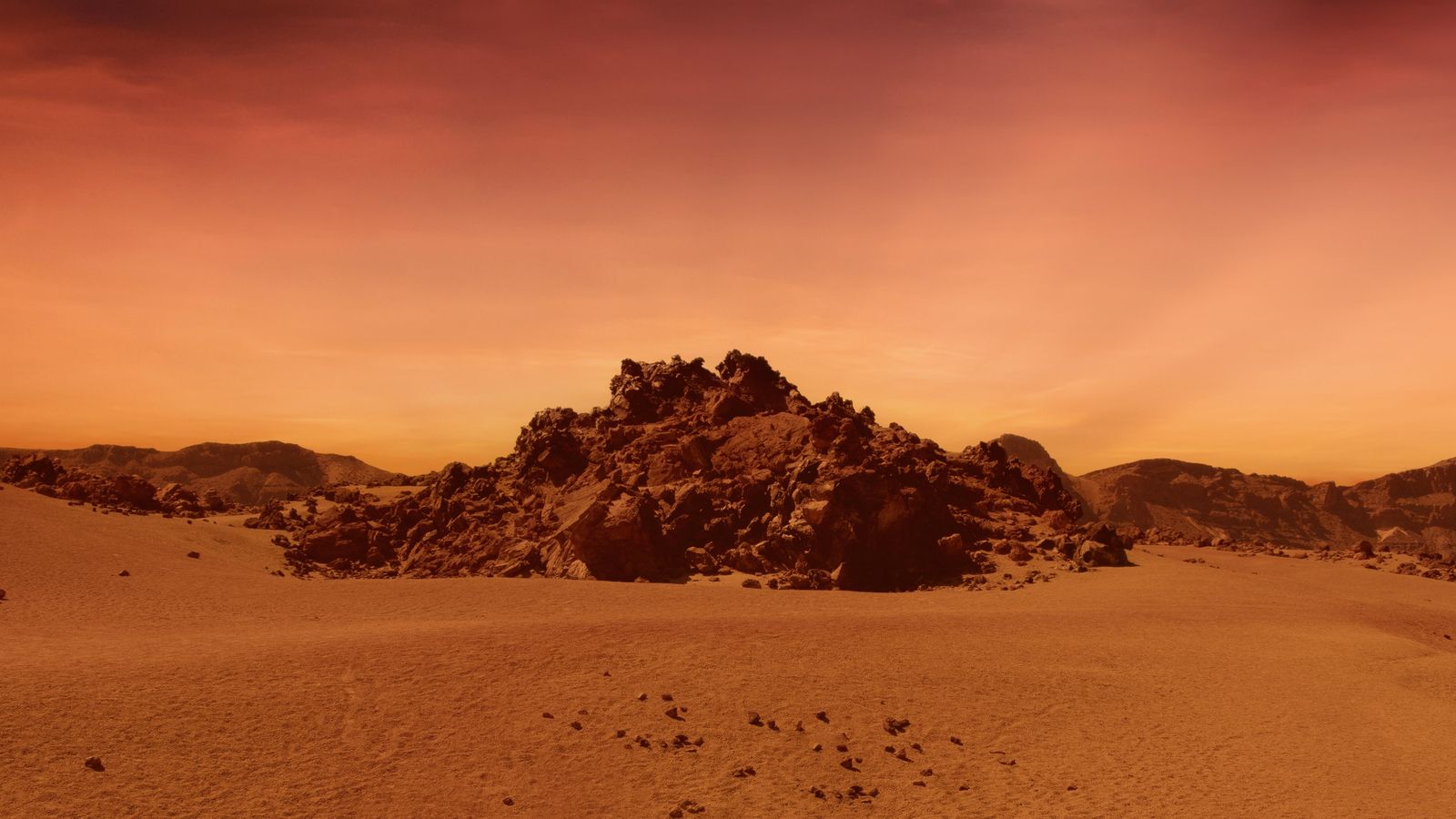 Imatge d'un paisatge similar al de Mart