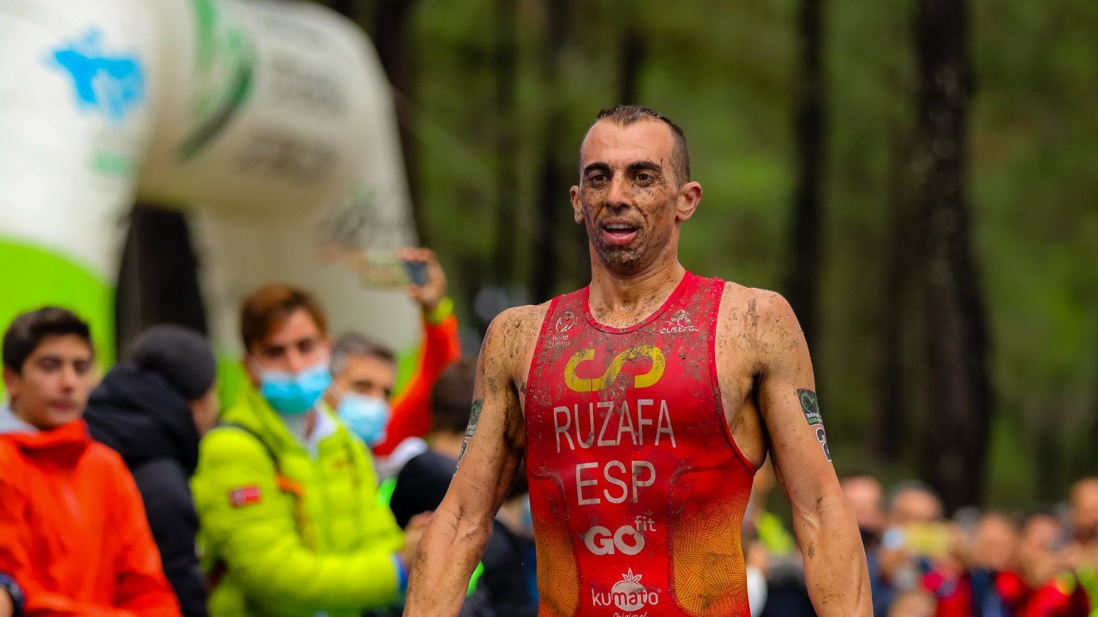 Ruben Ruzafa, durant la prova