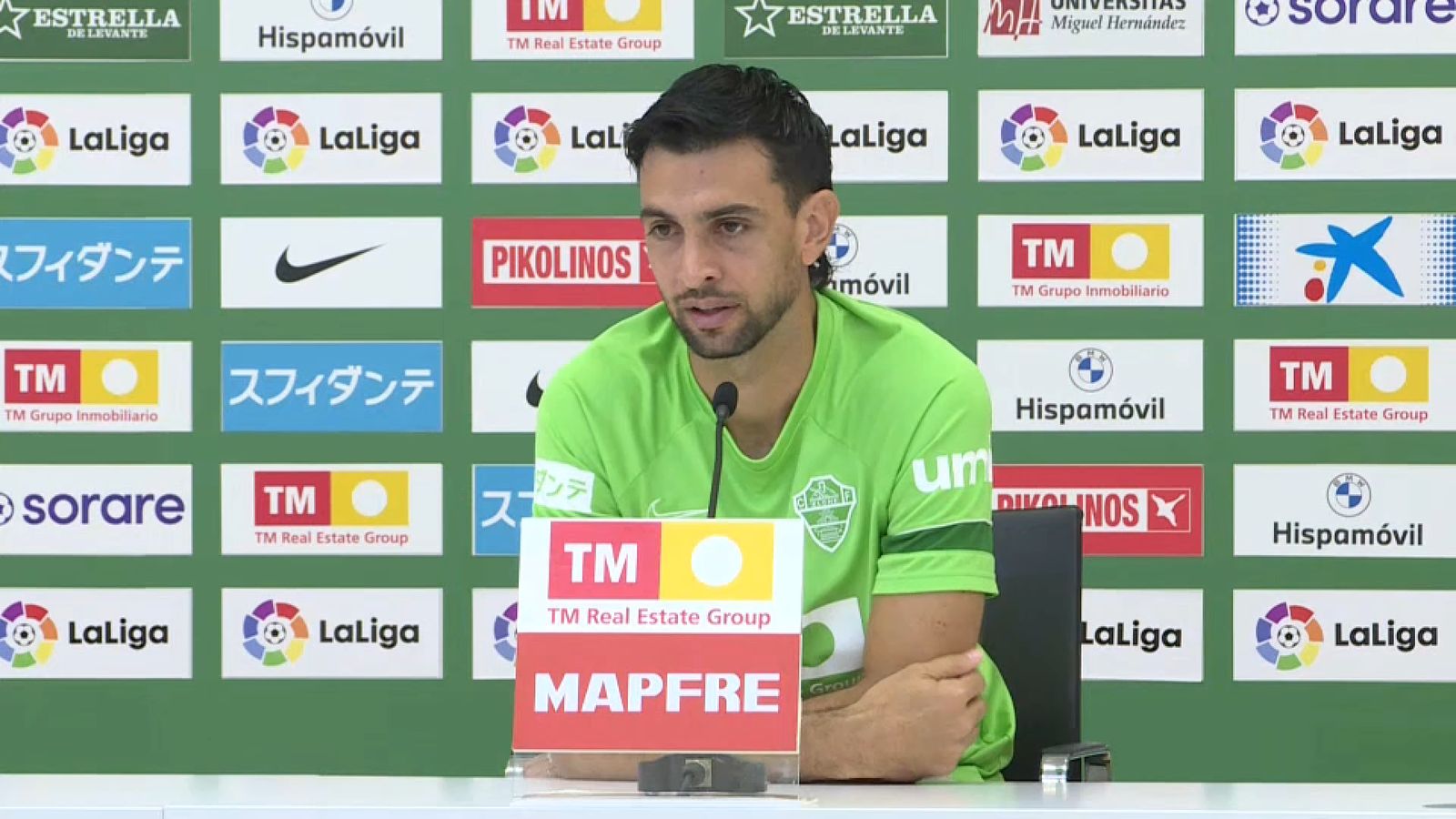 El jugador de l'Elx, Javier Pastore