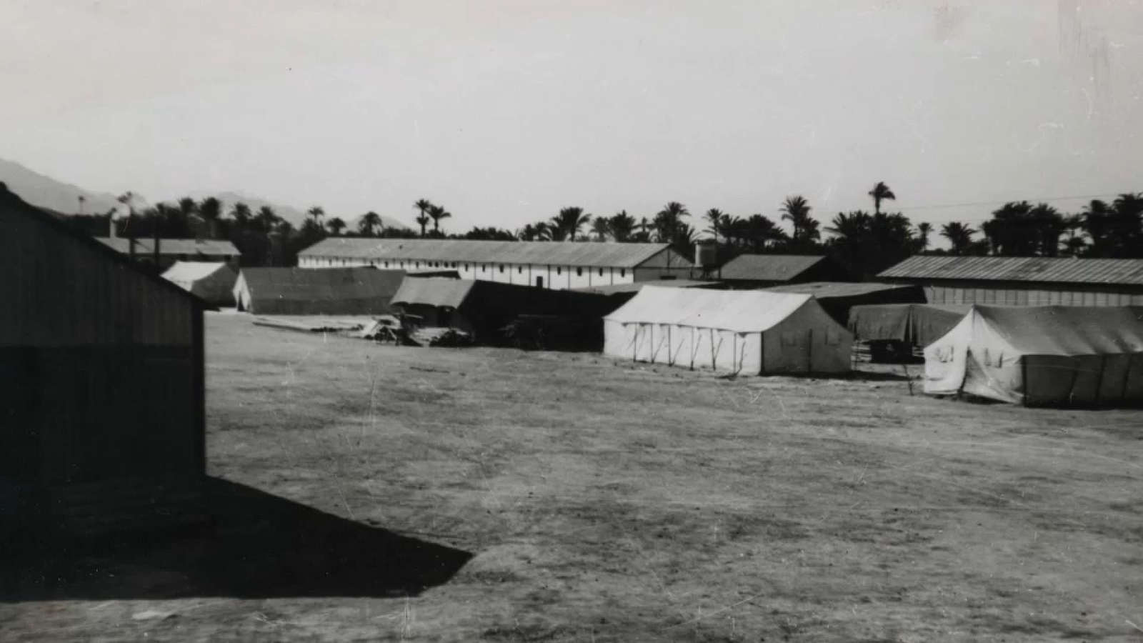 Imatge d'arxiu d'un dels barracons del camp de concentració d'Albatera