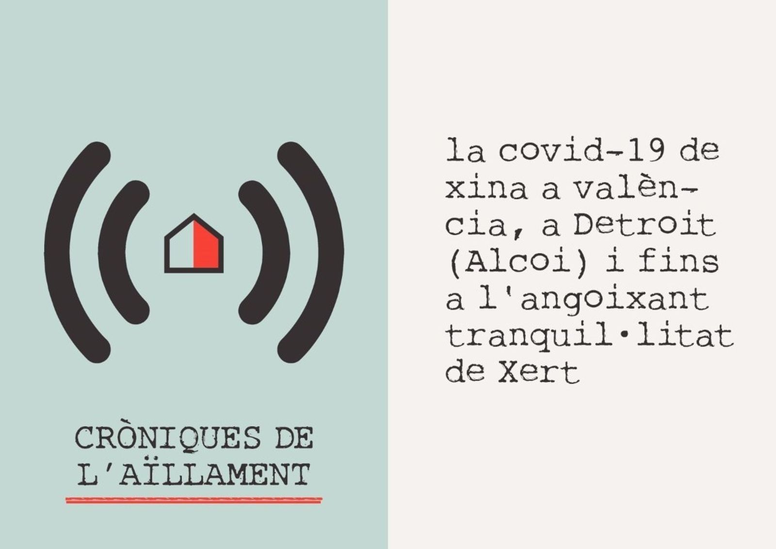 15.04.2020 | La Covid-19 de Xina a València, a Detroit (Alcoi) i fins a l'angoixant tranquil·litat de Xert