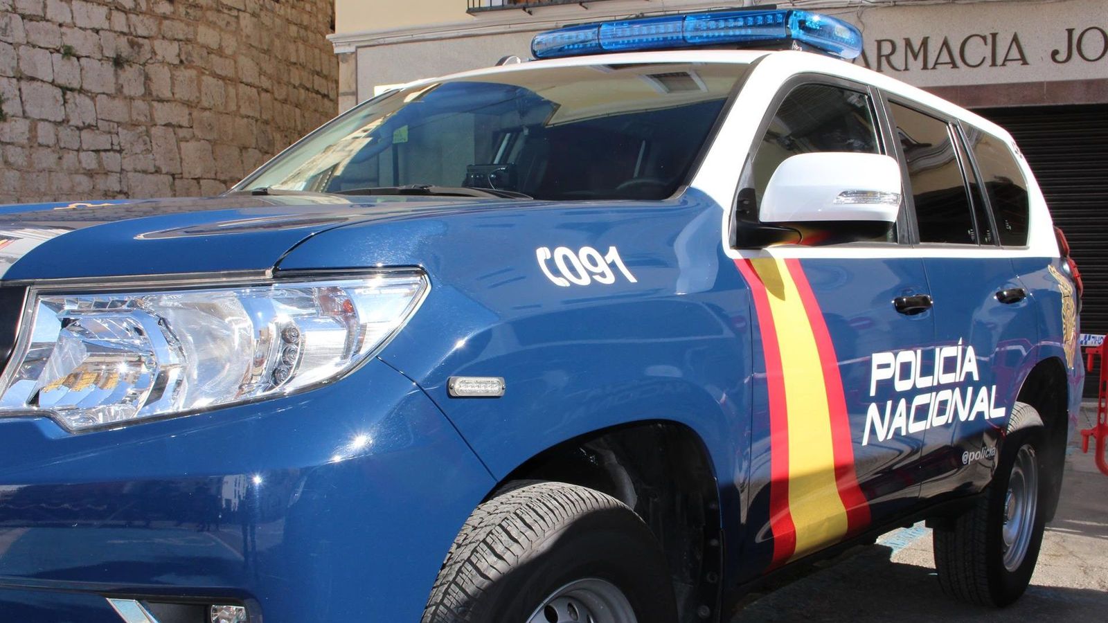 Imatge d'arxiu d'un vehicle de la Policia Nacional