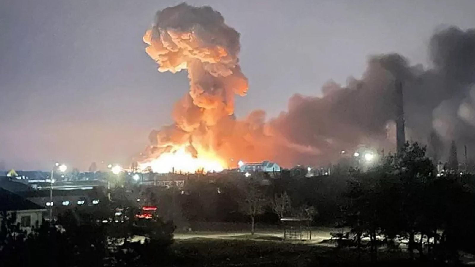 Explosió a la ciutat de Kíev