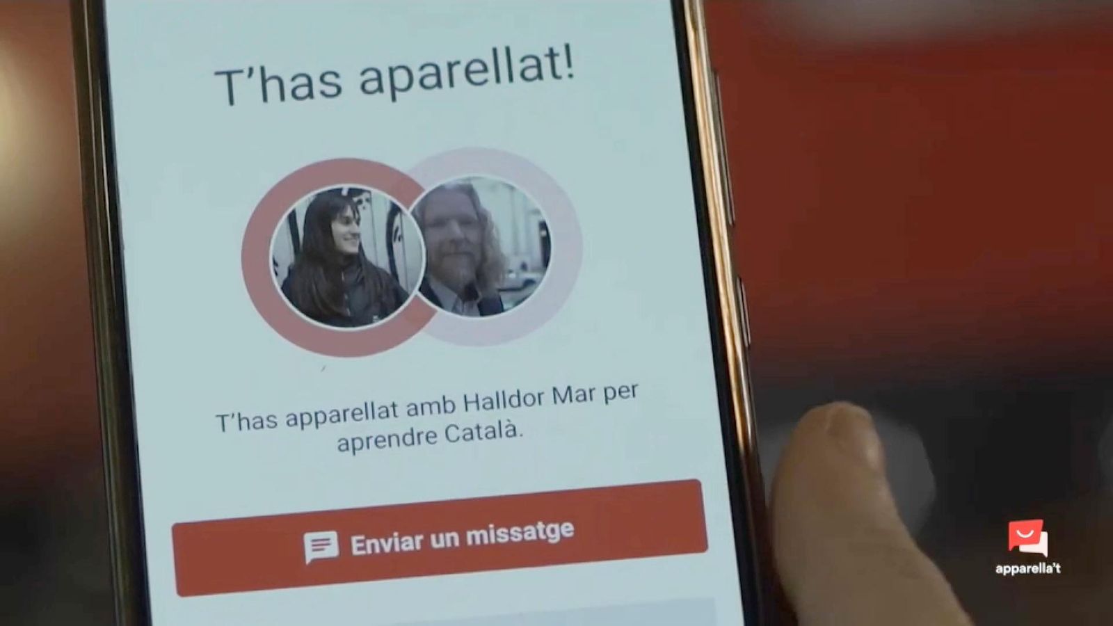 Apparella't permet trobar la teua parella lingüística