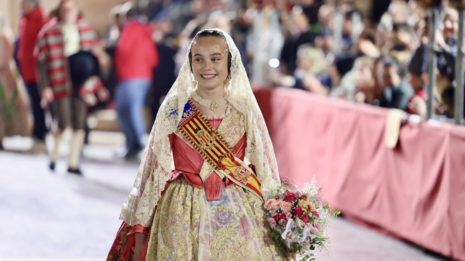La fallera major infantil 2025 Lucía García