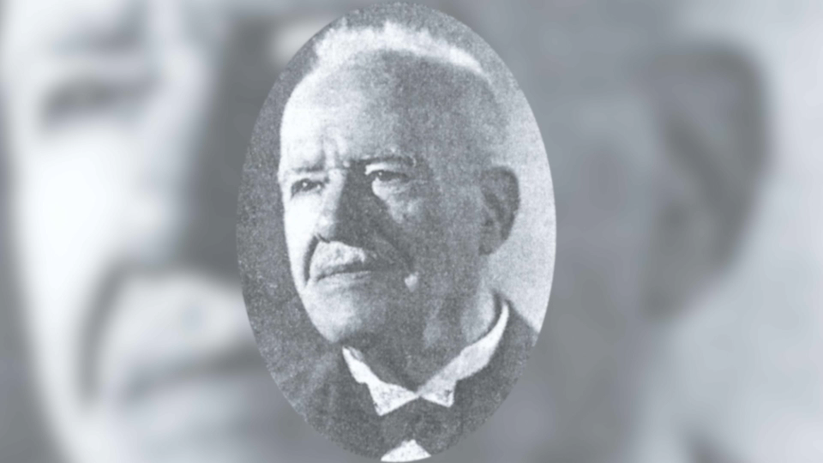 Imatge d'una fotografia antiga del doctor Agustín Trigo