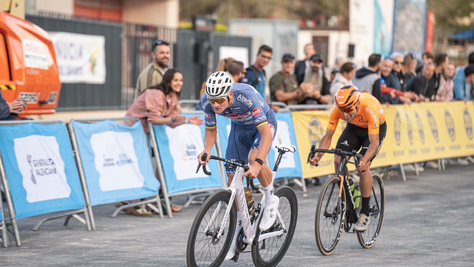 El ciclista belga Mathieu van der Poel Fotos Criterium La Nucia