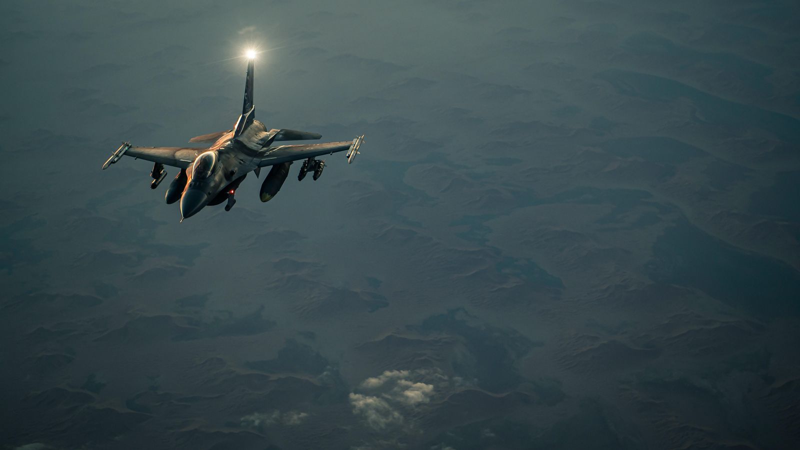 Un avió nordamericà a Somàlia