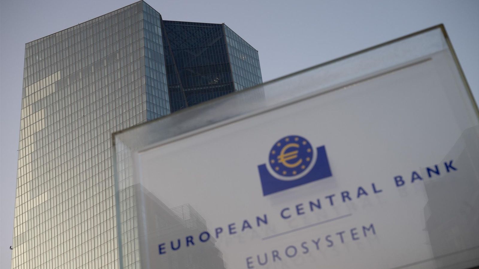 Seu del Banc Central Europeu (BCE) a Frankfurt (Alemanya) Seu del Banc Central Europeu (BCE) a Frankfurt (Alemanya).