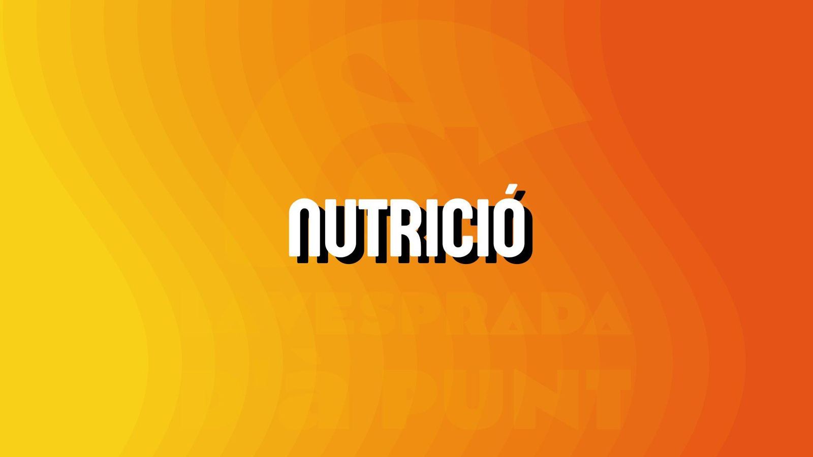 Nutrició