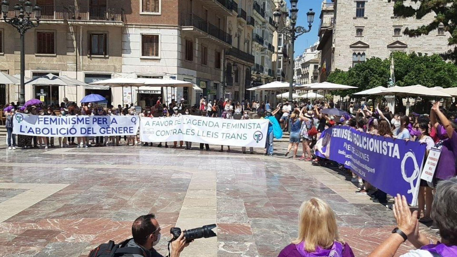 Manifestació de Confluència del Moviment Feminista a València