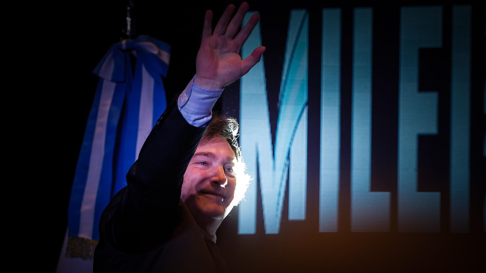El president electe de l'Argentina, Javier Milei El president electe de l'Argentina, Javier Milei