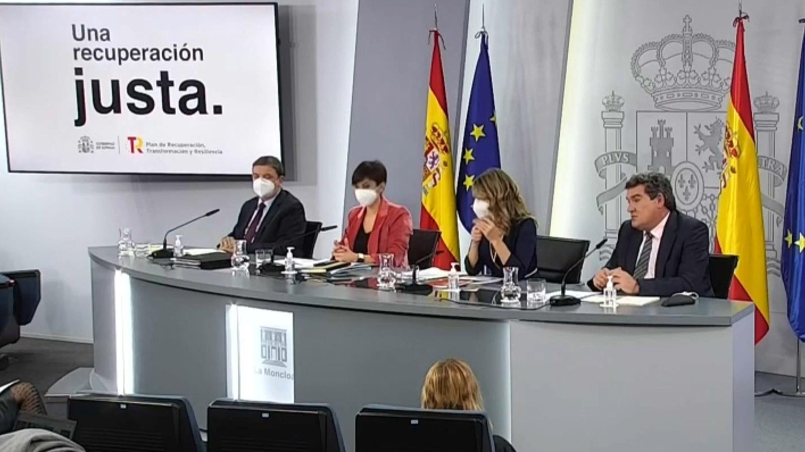 Roda de premsa, aquest dimarts, posterior al Consell de Ministres