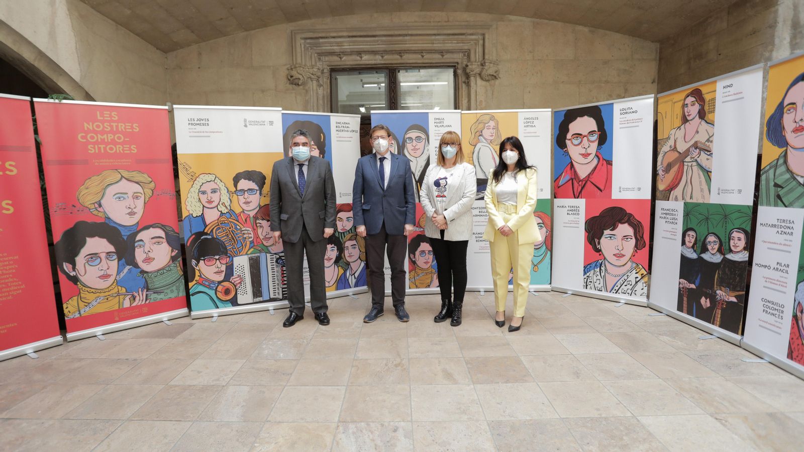 Imatge de l'exposició Les Nostres Compositores