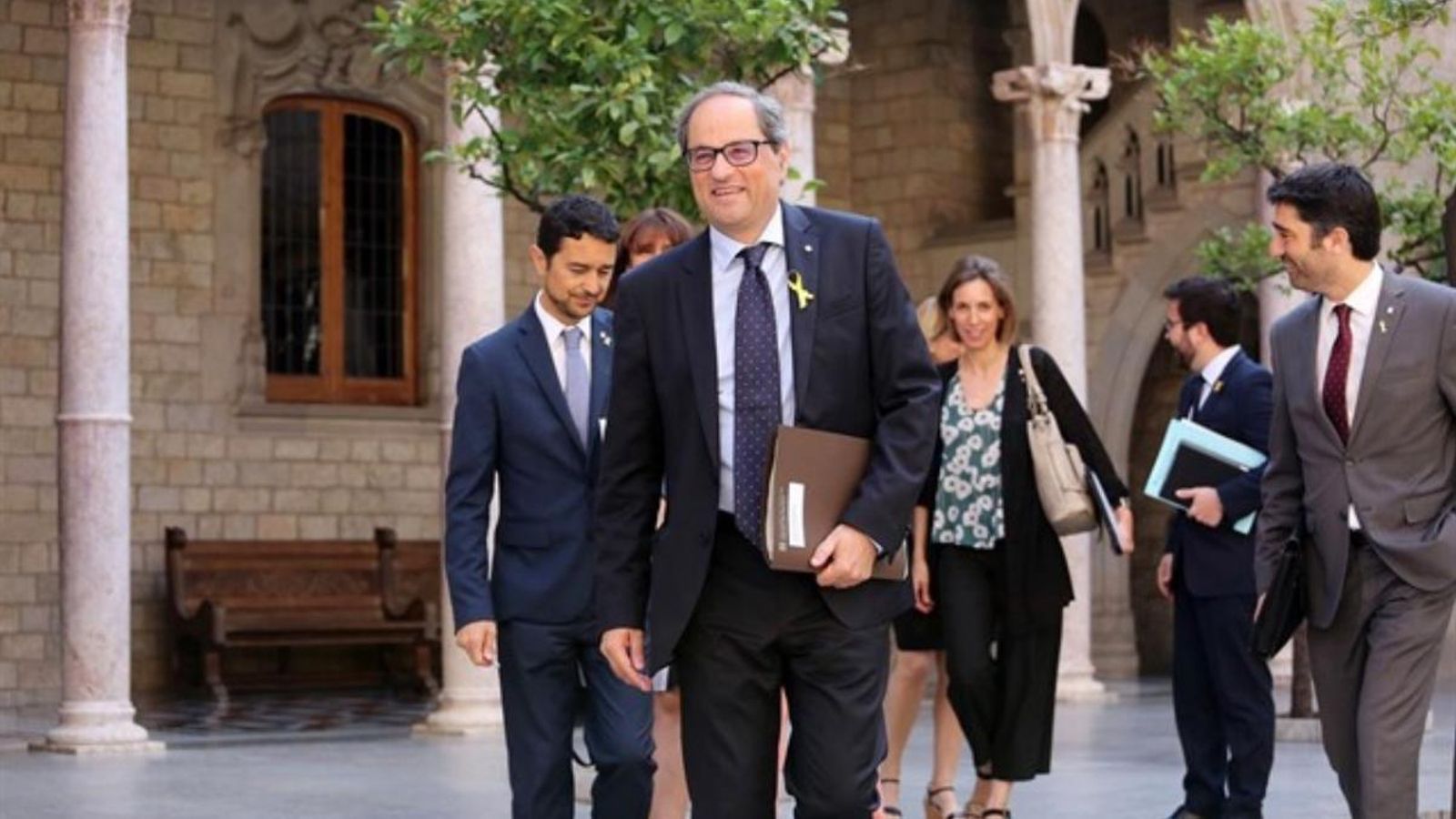 El president de la Generalitat de Catalunya, Quim Torra