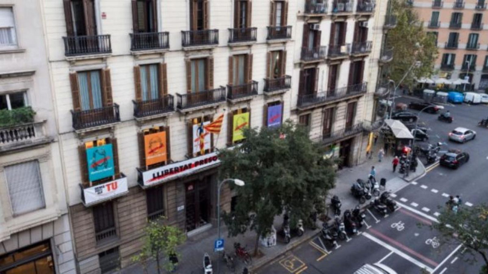 Seu d'Òmnium Cultural a Barcelona, en una imatge d'arxiu