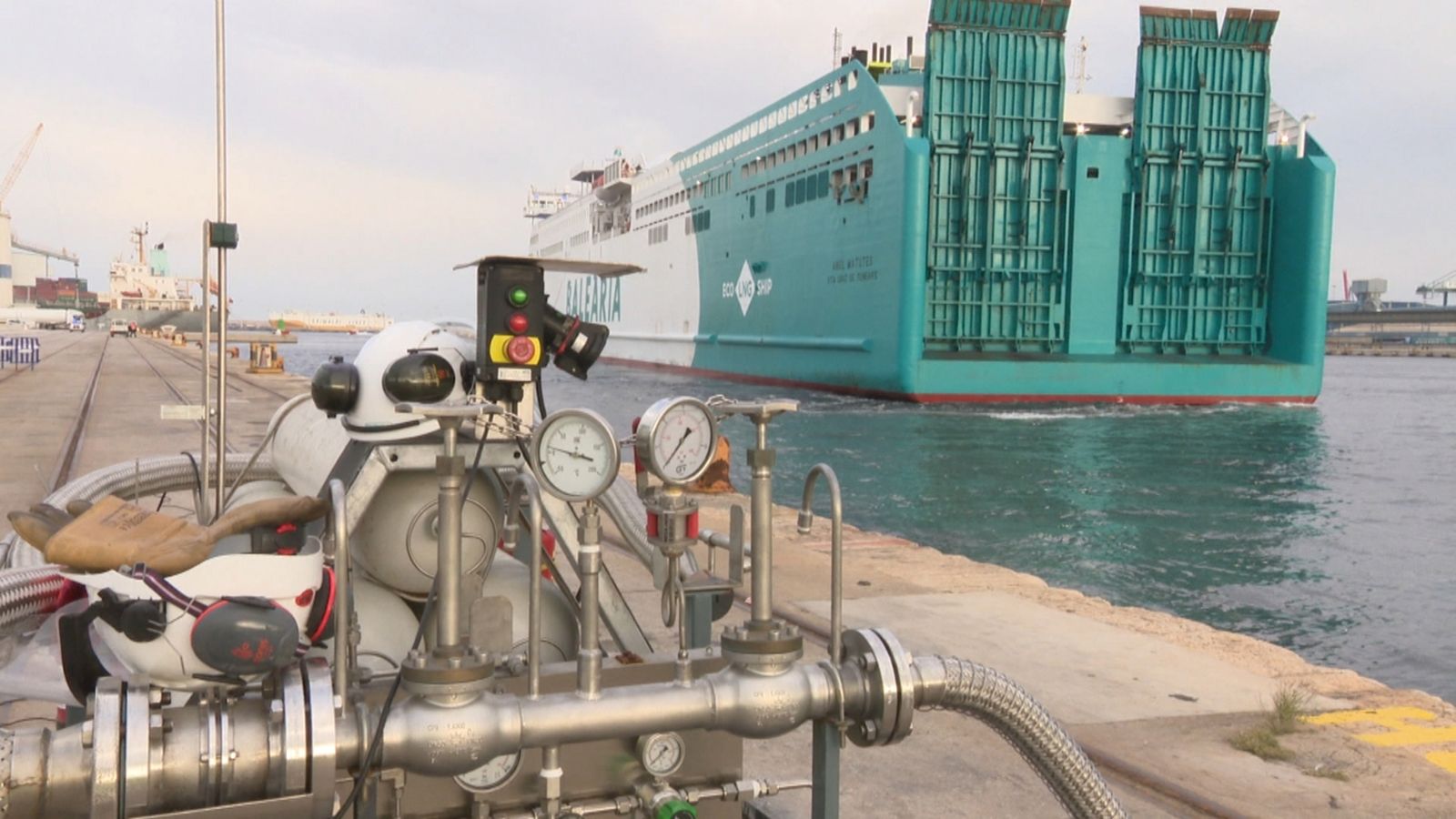 Un vaixell de Baleària