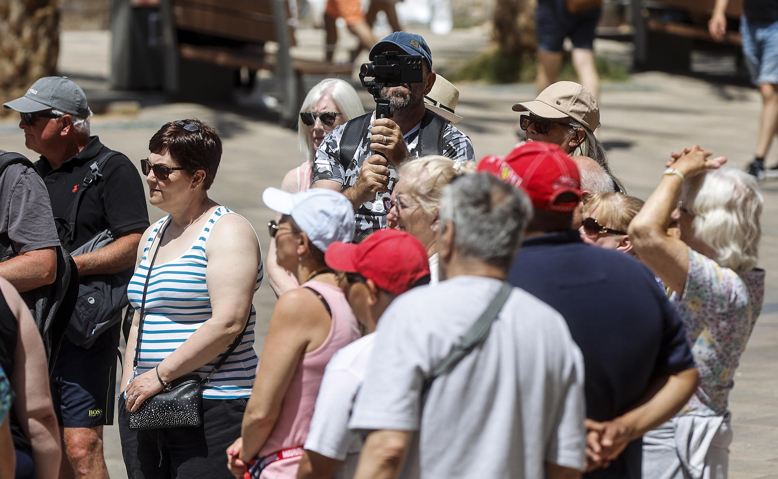 Truistes estrangers en la ciutat de València