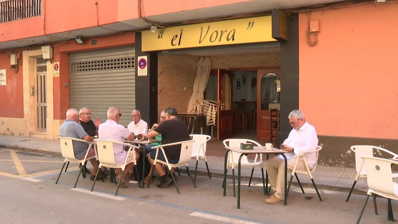 Façana del restaurant El Vora