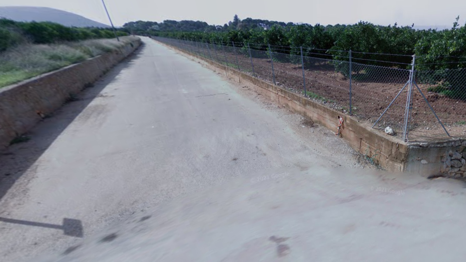 L'accident han tingut lloc a l'encreuament del camí de Gandia amb el carrer Assagador de Sant Pere assaccc