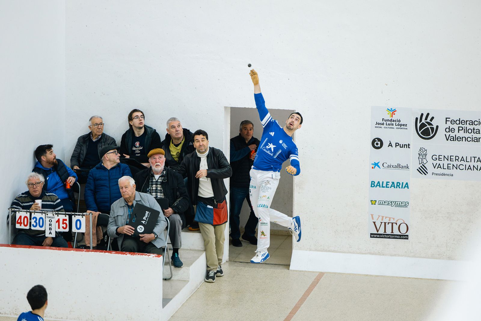 Giner en una de les seues partides