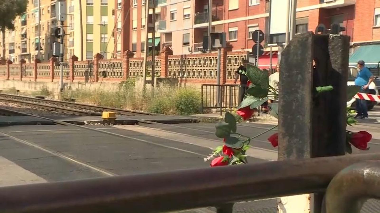 Pas a nivell d'Alfafar on ha mort la jove aquest dimarts, en ser atropellada per un tren