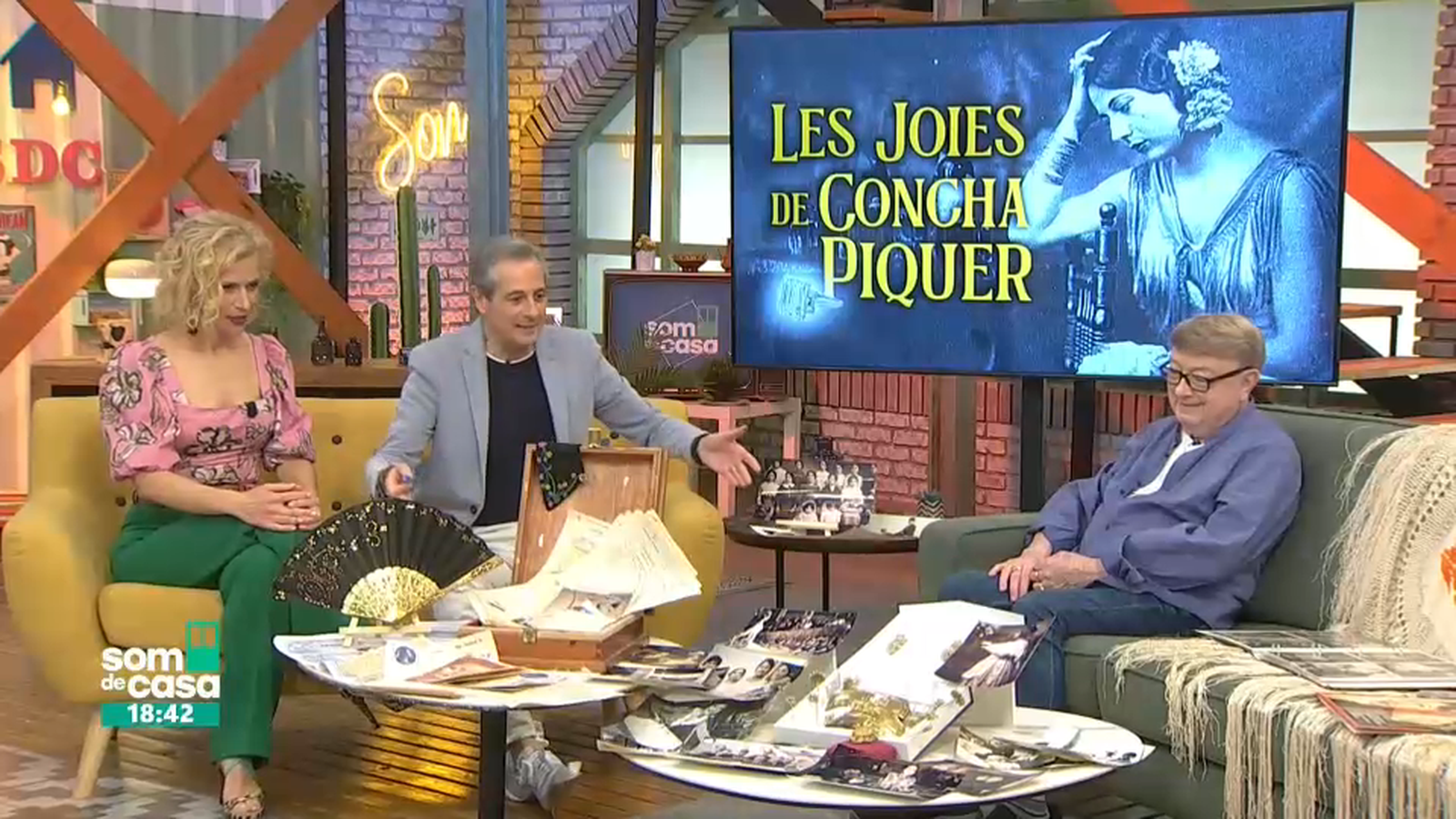 Enrique Marzal ha portat al plató de 'Som de casa' molts records de Concha Piquer