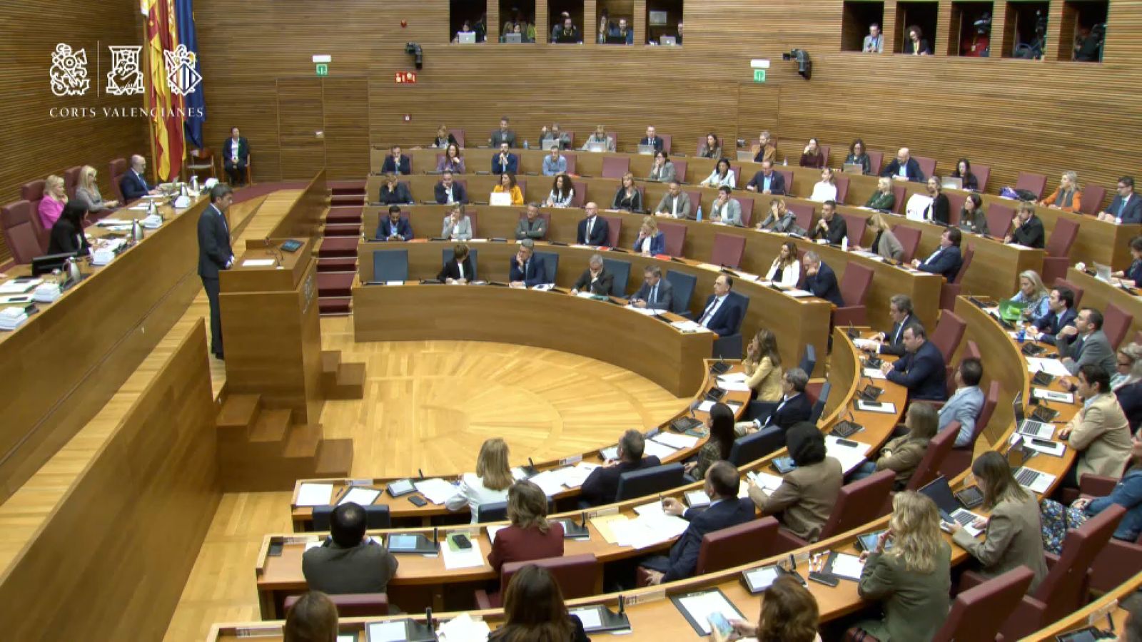 Sessió de control a les Corts, este dijous