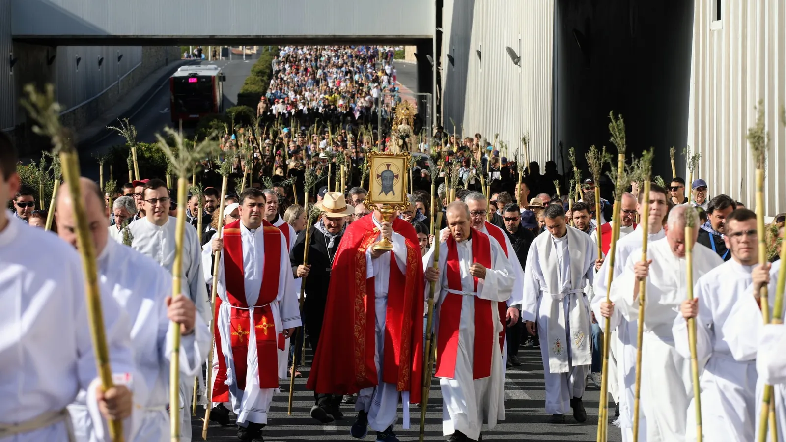 Romeria de la Santa Faç en una imatge d'arxiu