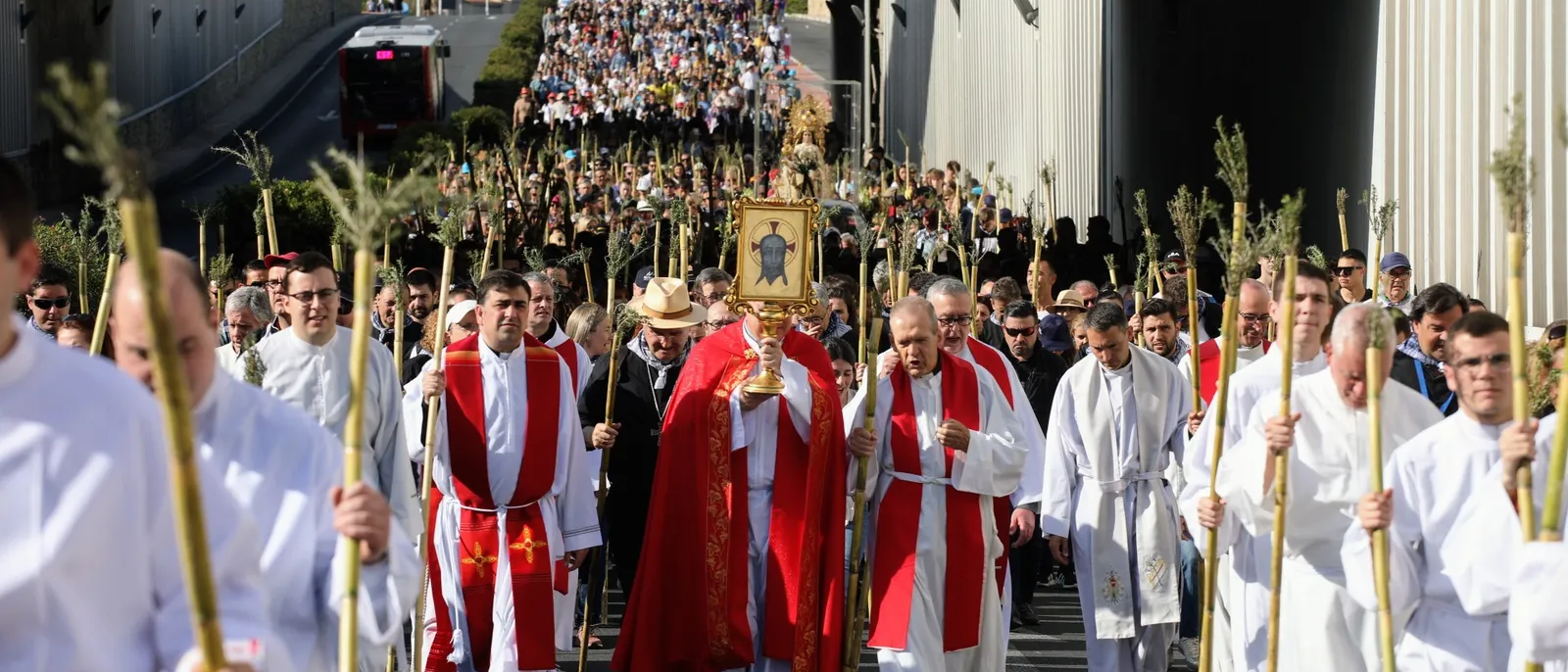 Romeria de la Santa Faç en una imatge d'arxiu