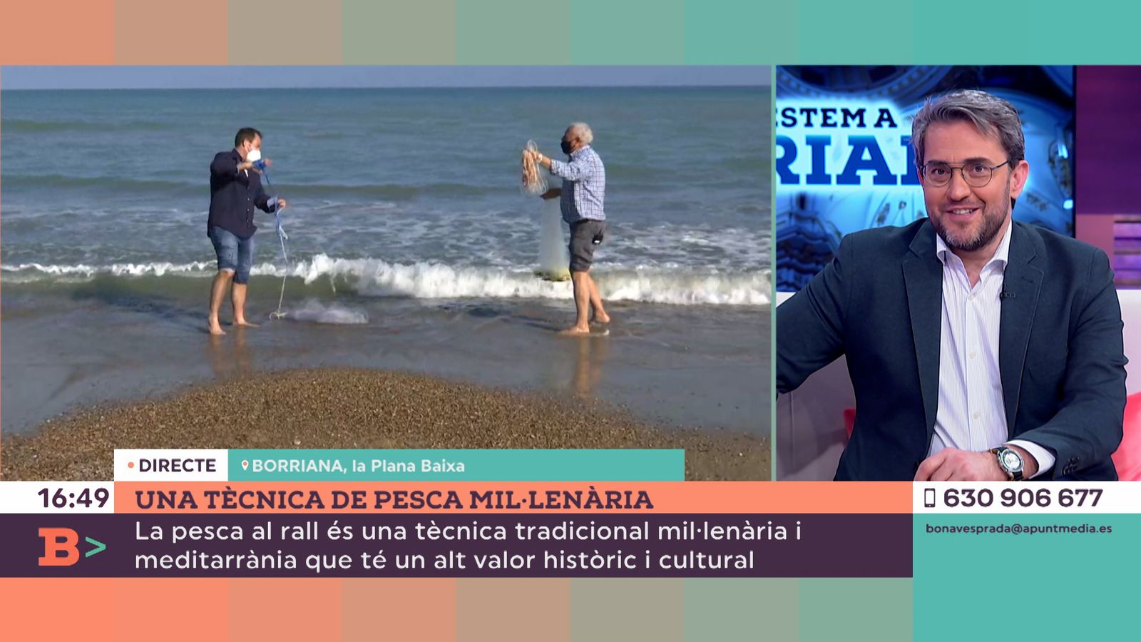 24.03.2021 | Una tècnica de pesca mil·lenària a Borriana
