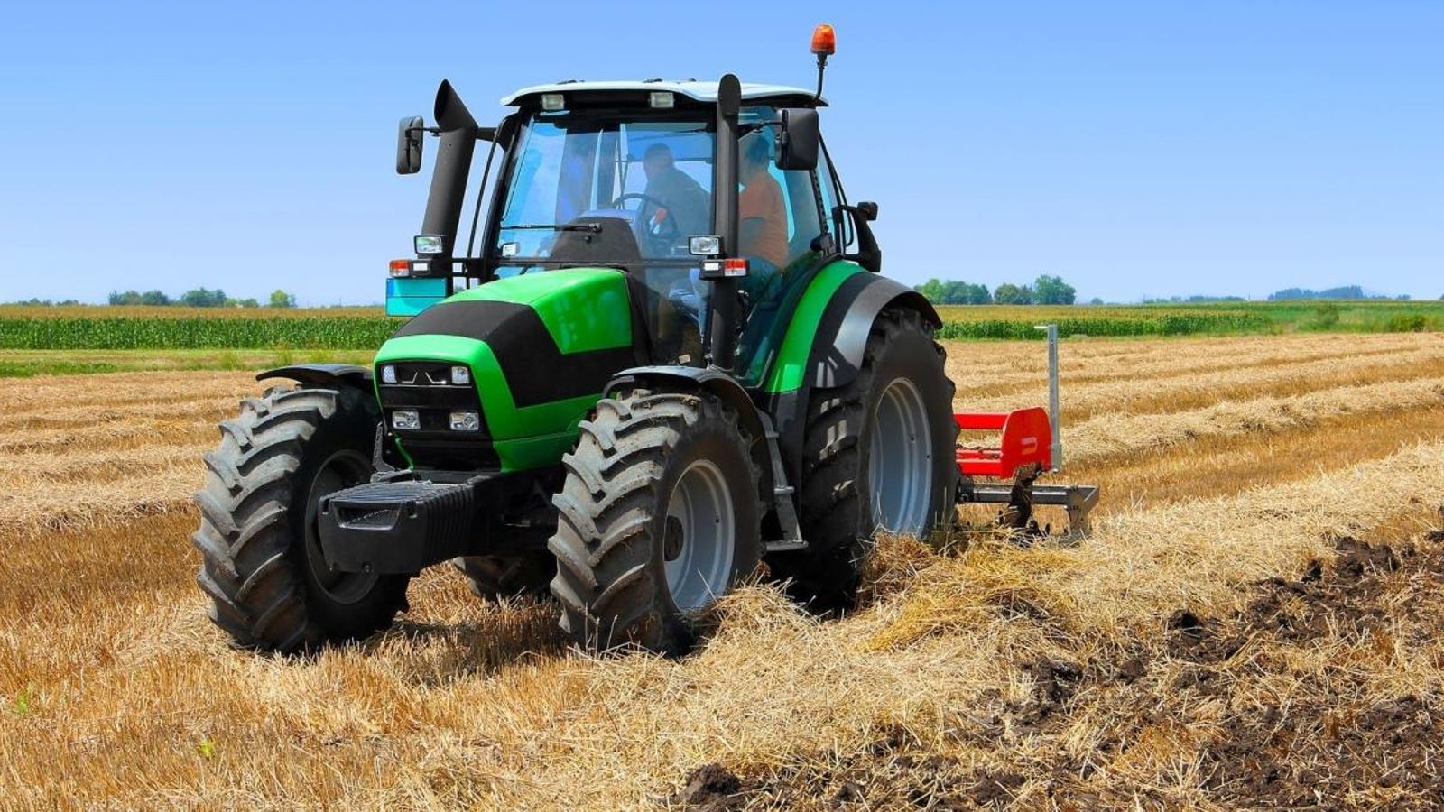 Imatge d'arxiu d'un tractor