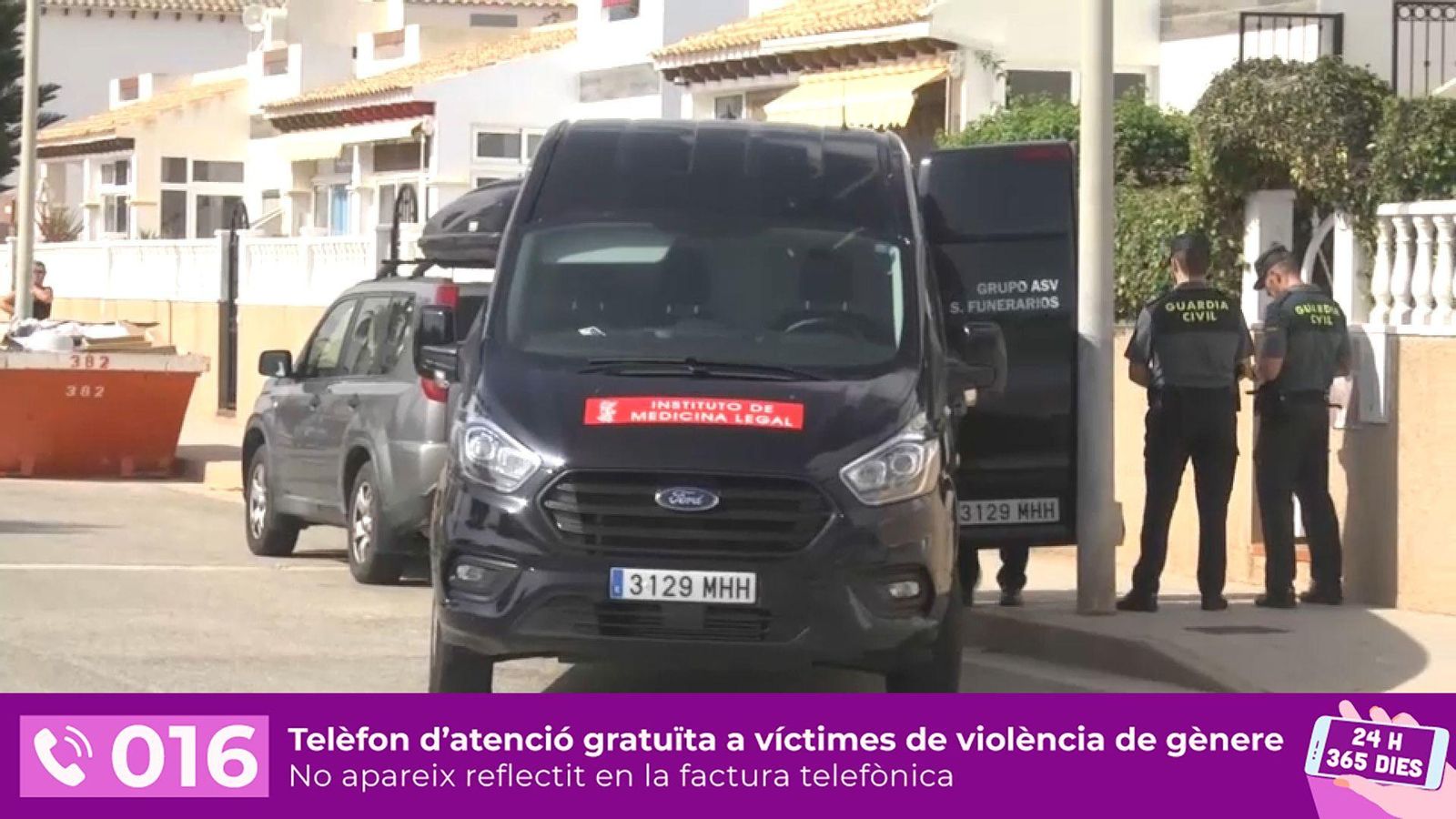 Dispositiu policial a Oriola, divendres passat