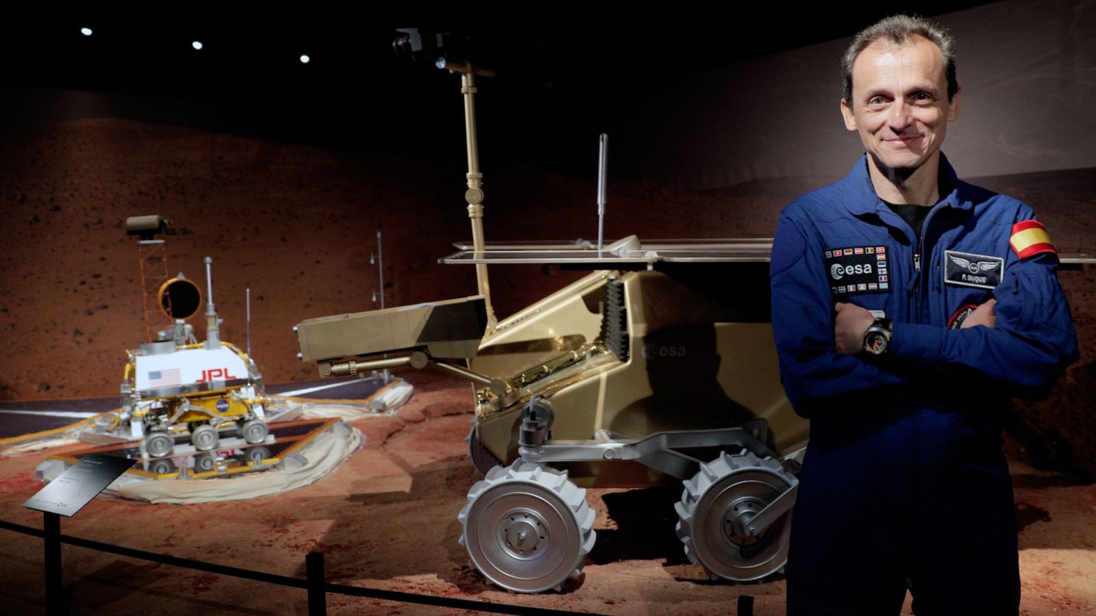 L'astronauta Pedro Duque