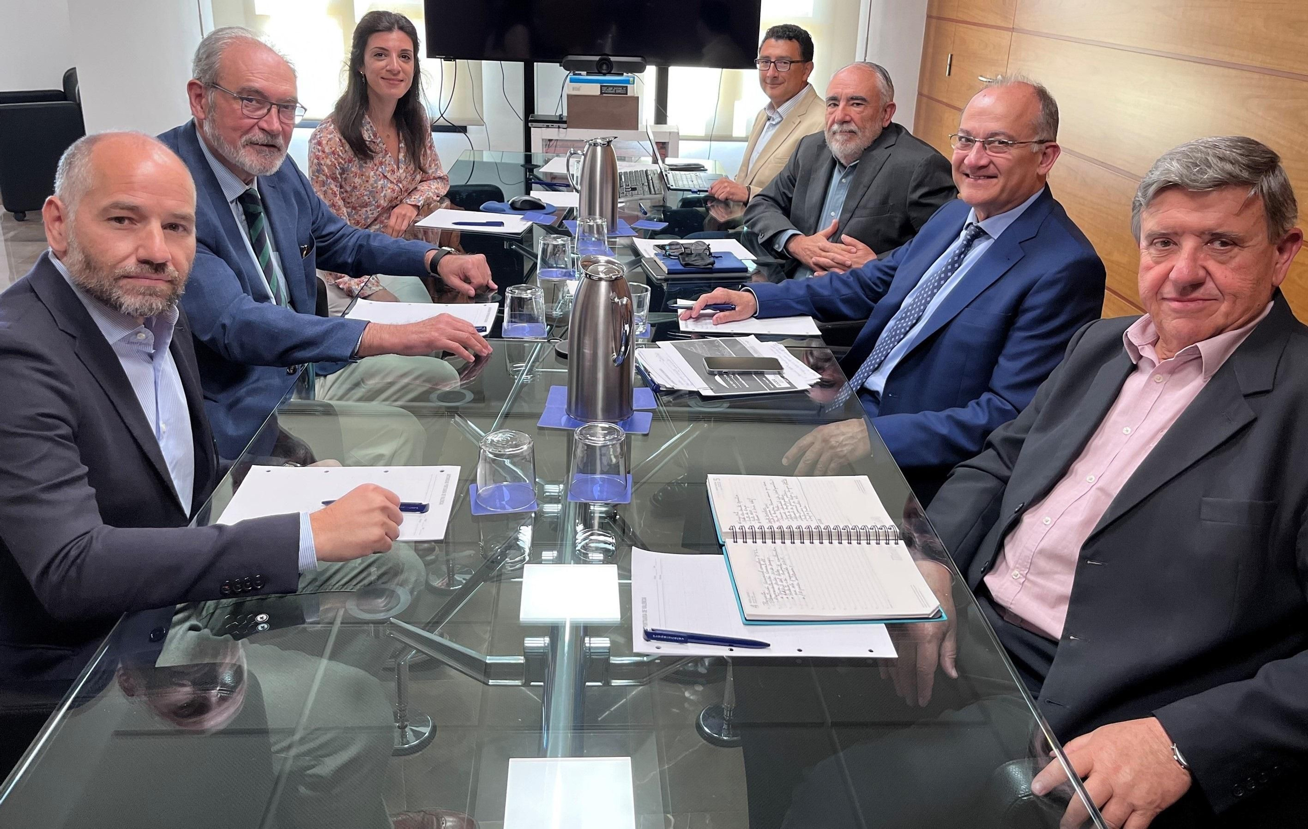 Reunió dels representants de l'Autoritat Portuària de València i Ascer
