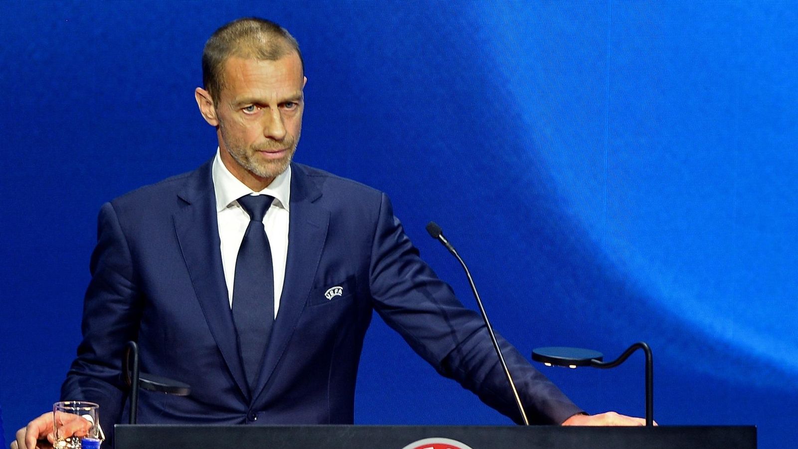 El president de la UEFA, Aleksander Ceferin