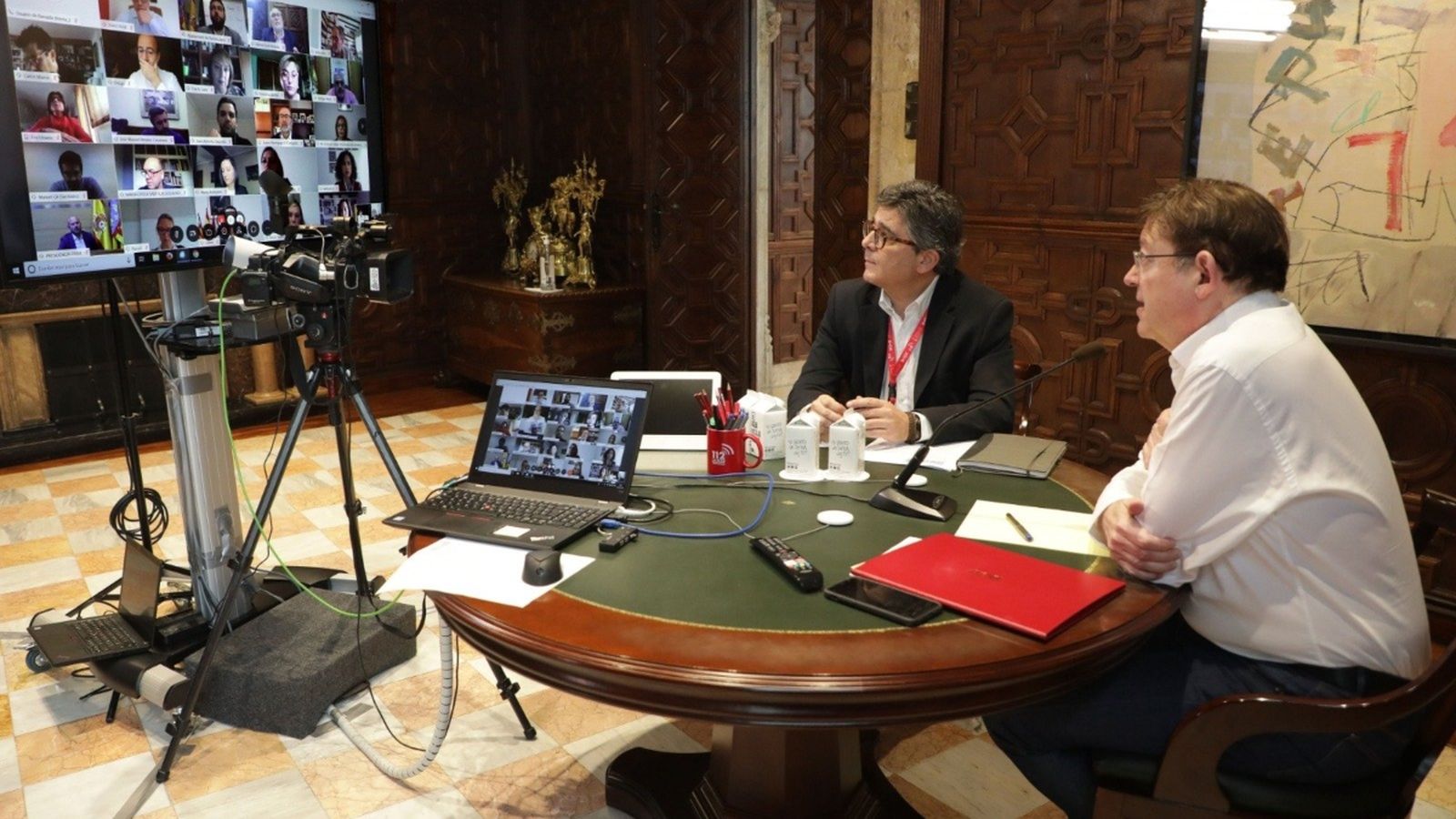 Ximo Puig ha plantejat la conveniència de plantejar possibilitat de realitzar exercici físic i s'analitze l'eixida de persones grans