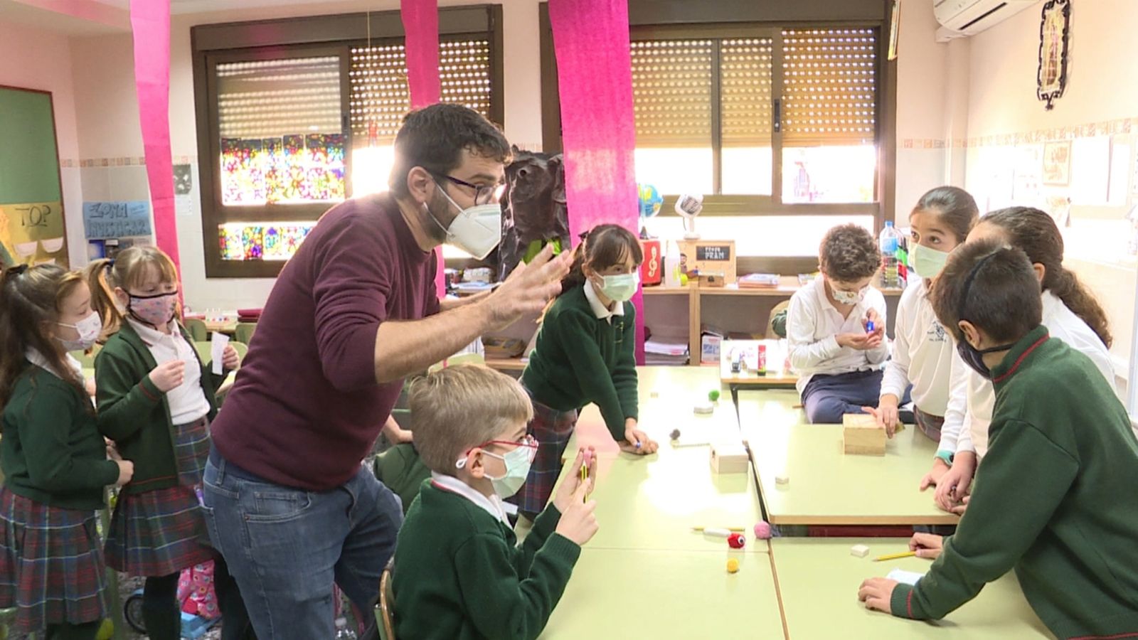 El dia a dia de Francesc Nogales, el millor docent de primària d'Espanya