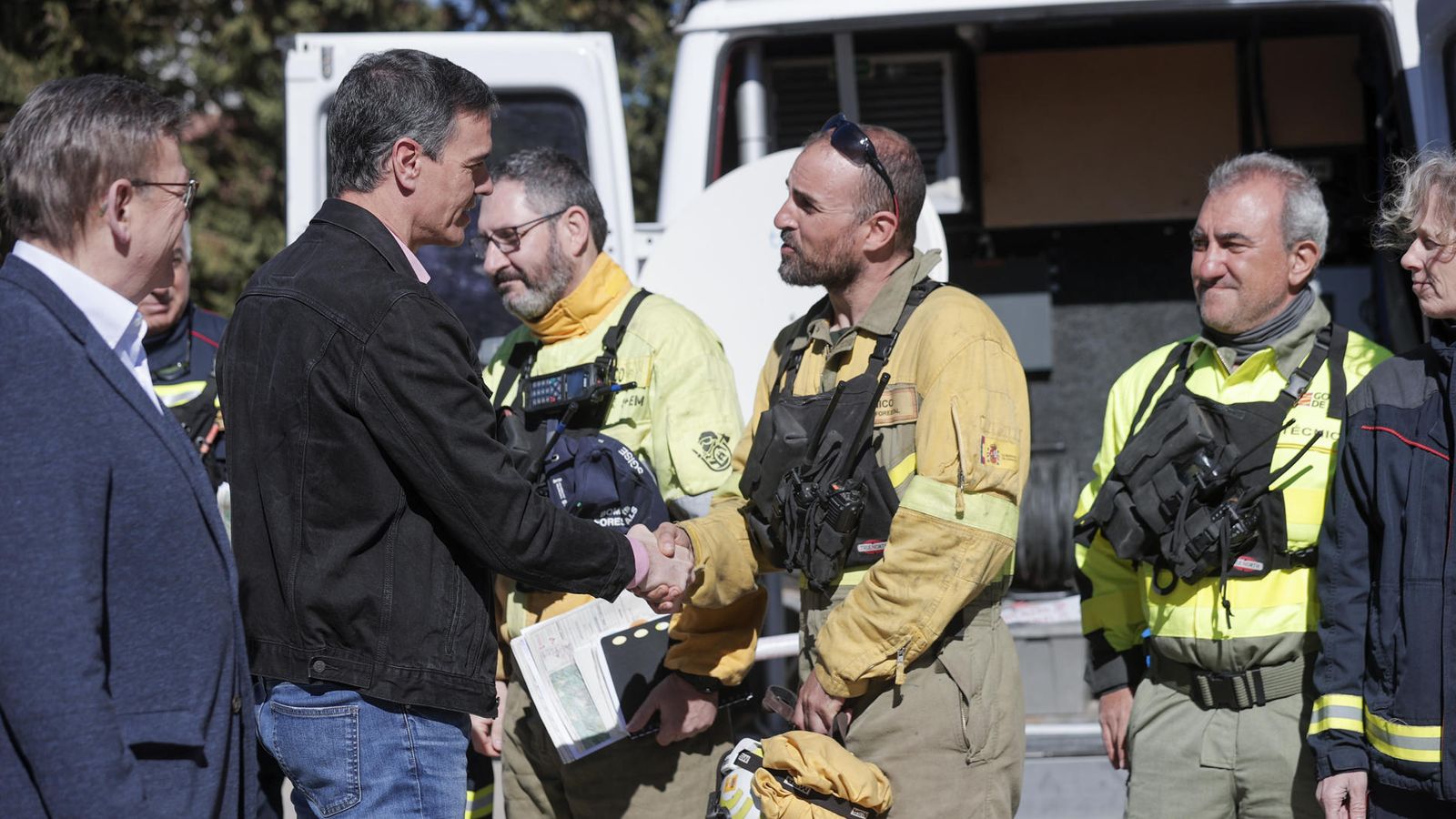 Pedro Sánchez, aquest dilluns a Barraques