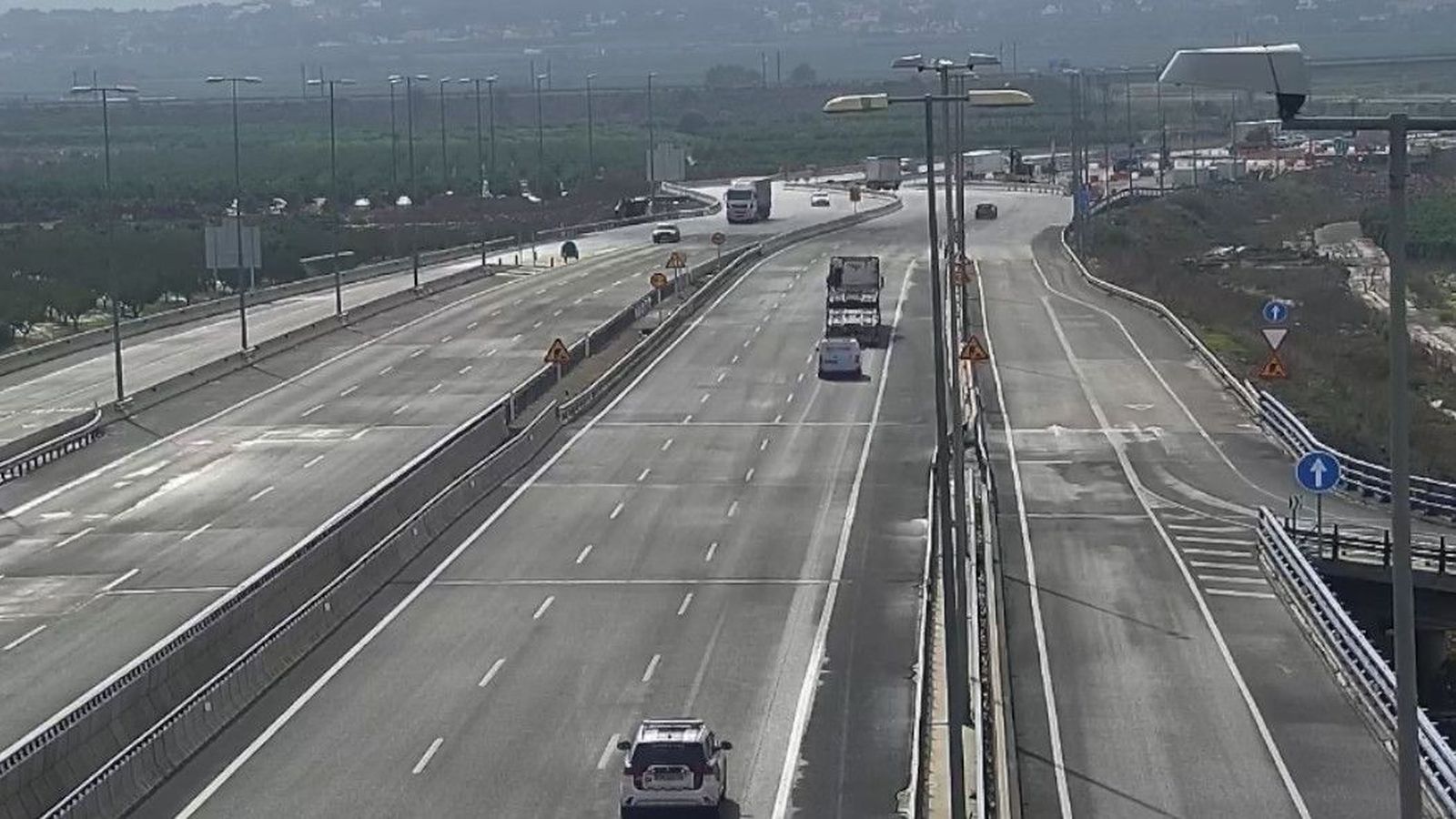 Imatge d'arxiu de la carretera A-7