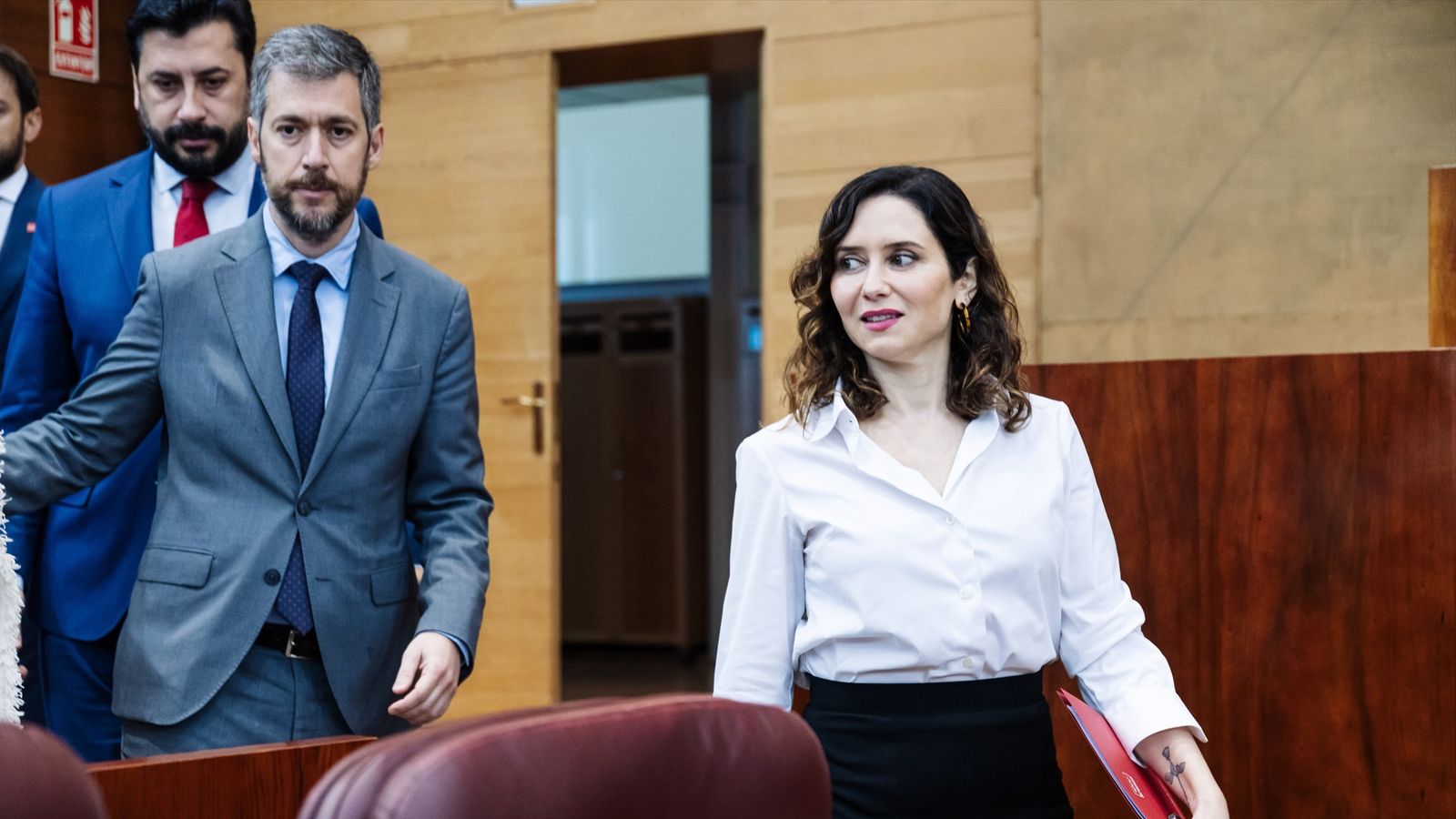 Ayuso, aquest dijous a l'Assemblea de Madrid