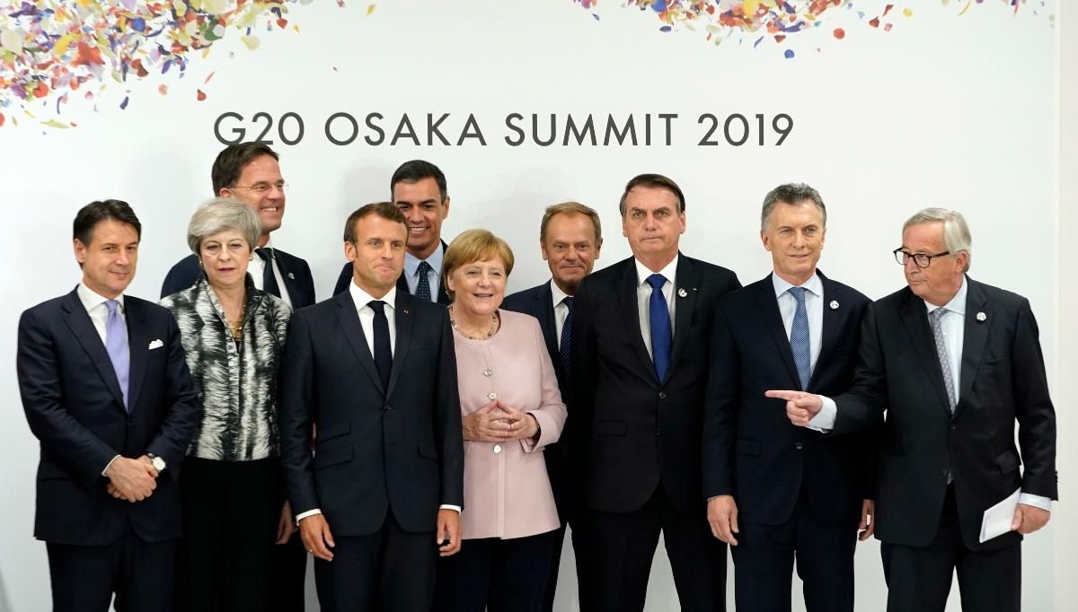 Acord comercial aconseguit entre la Unió Europea i Mercosur, anunciat en la cimera del G20 celebrada a Osaka (Japó)